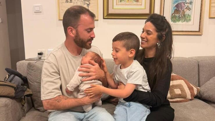 שיר פרשטף, בעלה עידו והילדים (צילום: פרטי) שיר פרשטף בעלה והילדים