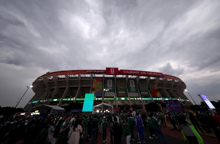 המכה של הכדורגל העולמי. האצטקה (צילום: Kevin C. Cox/Getty Images) אצטדיון האצטקה