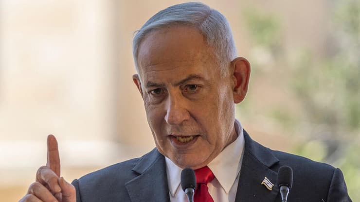 נתניהו. רתם ליוזמתו את ראשי הערים החזקים בליכוד (צילום: ilia YEFIMOVICH / AFP) ראש הממשלה בנימין נתניהו