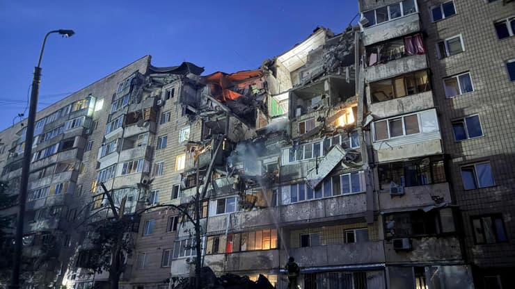צילום: REUTERS/Stringer מתקפה רוסיה אוקראינה קייב