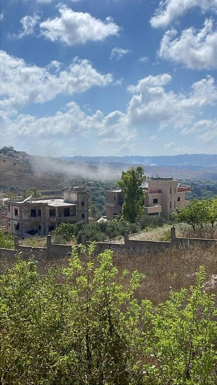 תקיפה של כטב"ם בכפר ברעשית בדרום לבנון
