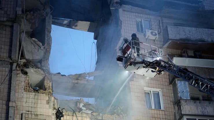 צילום: AP Photo/Efrem Lukatsky מתקפה רוסיה אוקראינה קייב