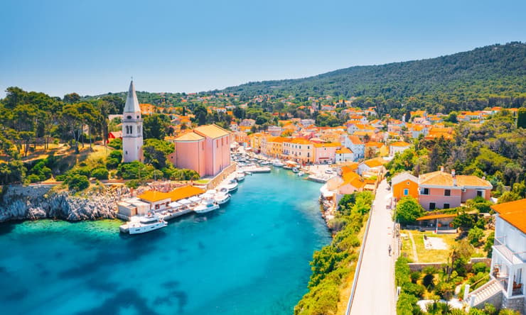 האי לושיני, קרואטיה (צילום: Creative Travel Projects / shutterstock) האי לושיני, קרואטיה