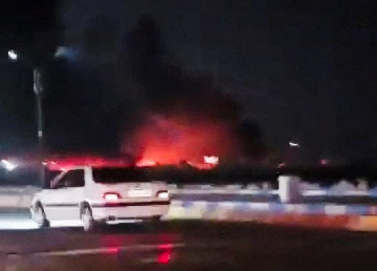 תקיפה אמריקנית באיראן, הלילה התקיפות האמריקניות באיראן