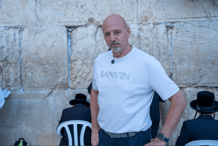 "צריכים להתנהל כמו קבוצת יורוליג". סשה אוברדוביץ' בכותל (צילום: מדיה הפועל ירושלים) סשה אוברדוביץ' בכותל