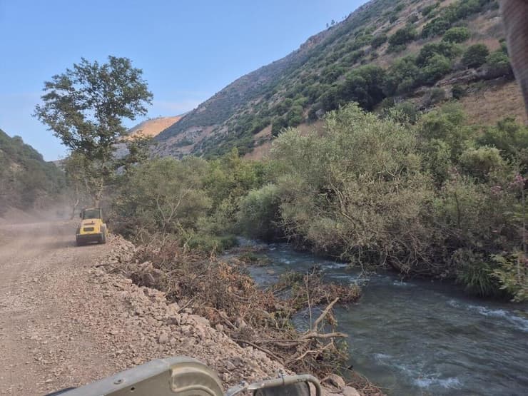 באמברגו ל 12.07 בשעה 18:00 כוחות אוגדה 36 במרחב הבופור בלבנון