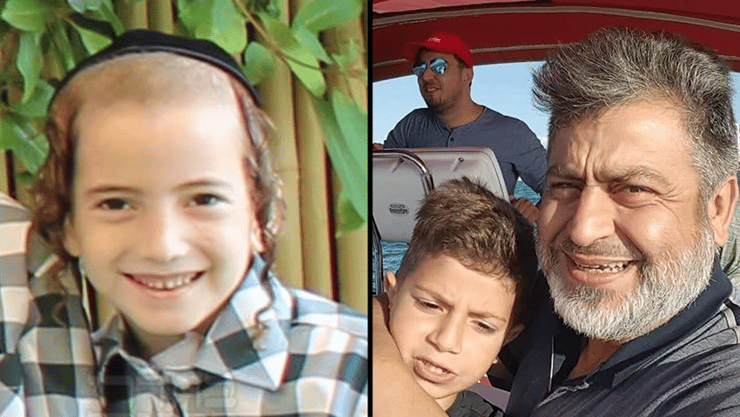 עבד (מימין) ומשה (משמאל) ז"ל (צילום: באדיבות חדרי חרדים) עבד סעיד ותר ומשה כלינסקי ז"ל
