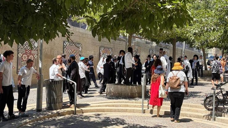 צילום: עידן בלומהוף פינוי המפגינים בירושלים