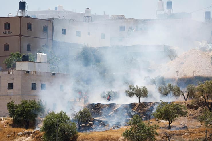 עימותים בכפר אל מורייר שבאזור רמאללה