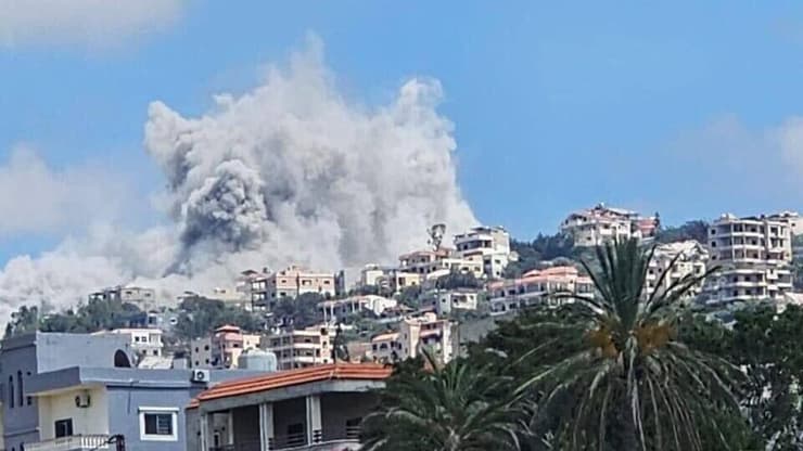 אחת התקיפות באל-מנסורי תקיפה בכפר אל-מנסורי בדרום לבנון