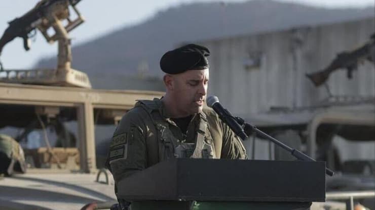 אל"ם זעפרני. דוחה את הטענות על כך שהלוחמים אינם מוגנים (צילום: דובר צה"ל) אל"ם איתי זעפרני