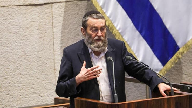 גפני במליאת הכנסת (צילום: דני שם טוב דוברות הכנסת) גפני במליאת הכנסת