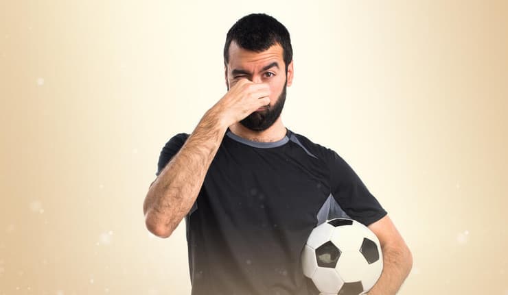 האיבר הבולט בפנים וזה שהכי חשוף לפציעות (צילום: shutterstock) כדורגל פציעות אף