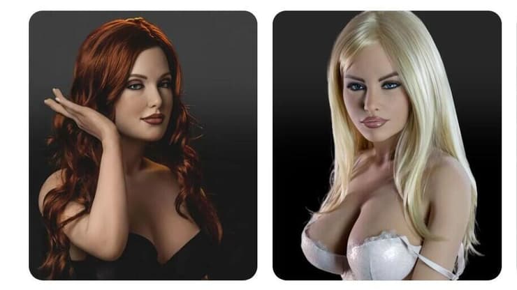רובוטי המין של חברת RealDoll (RealDoll, צילום מסך) רובוטי המין של חברת RealDoll
