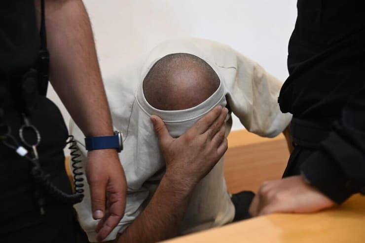 הורשע בעבירות של גניבה בנסיבות מחמירות. רם שאהין (צילום: הרצל יוסף) הנאשם רם שאהין
