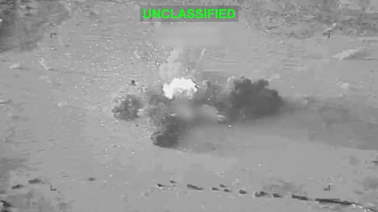תקיפות צבא ארה"ב באיראן (צילום: CENTCOM) תקיפות צבא ארה"ב באיראן