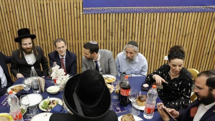 השרה סילמן וחברי הכנסת קלנר וסעדה (צילום: שמוליק קורלנסקי) חברי הליכוד בכנס מנהלת הר הבית