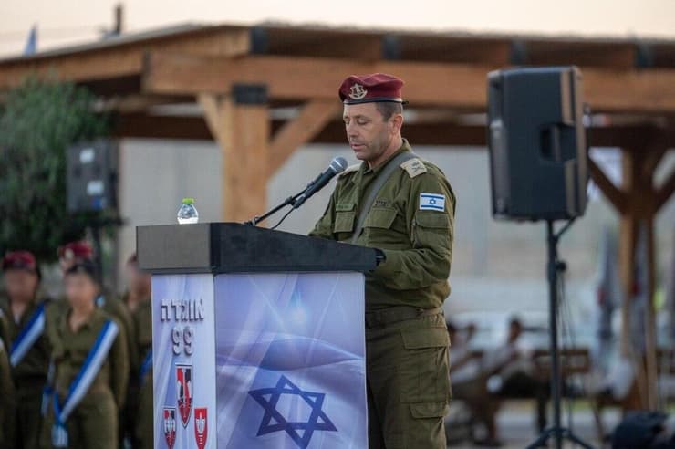 אלוף פיקוד מרכז אבי בלוט בגבול עזה