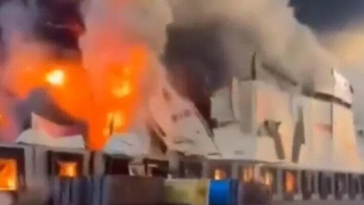 תקיפת רחפנים במוסקבה תקיפת רחפנים במוסקבה