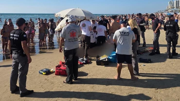 אישה טבעה בחוף הסלע בבת ים