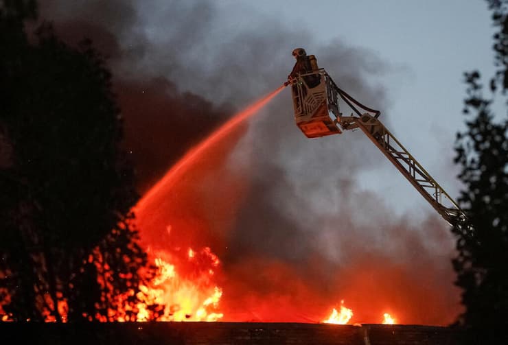 צילום: REUTERS/Gleb Garanich קייב אוקראינה מתקפת טילים של רוסיה