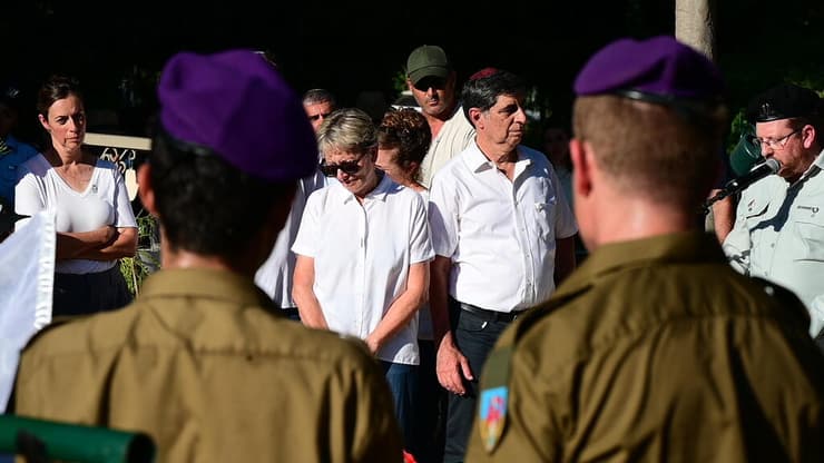 צילום: יובל חן אזכרה לסגן הדר גולדין ז"ל