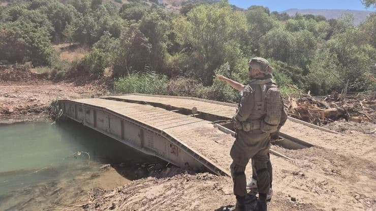 "אין חיילים עייפים, יש מפקדים עייפים" (צילום: אלישע בן קימון ) סיור בליטני ובלבנון עם גדוד הנדסה 603
