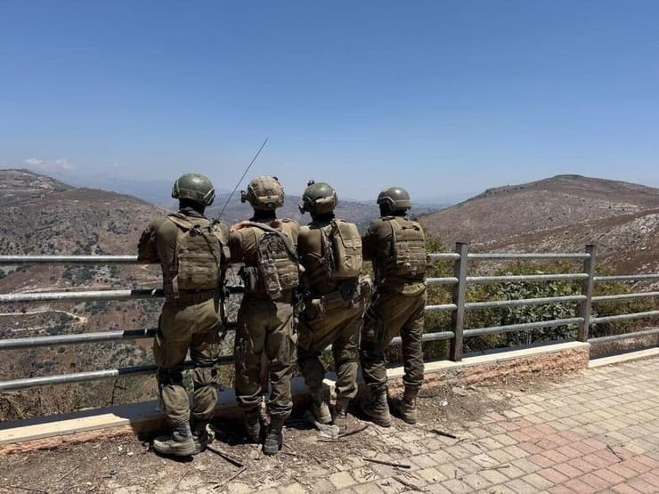 צילום: אלישע בן קימון סיור בליטני ובלבנון עם גדוד הנדסה 603
