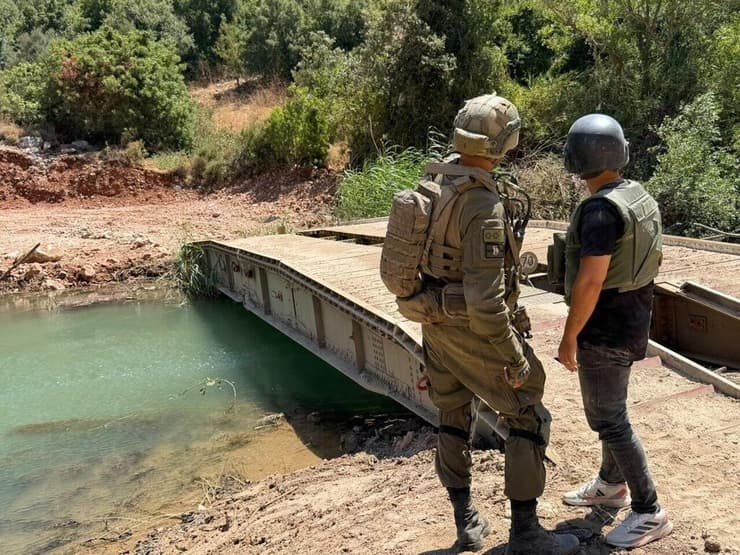 צילום: אלישע בן קימון סיור בליטני ובלבנון עם גדוד הנדסה 603