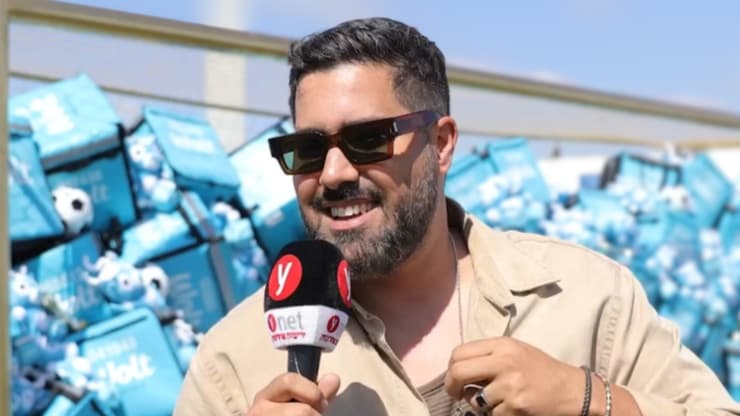 גם קובי אדרי היה שם: אתגר "שער הזהב" של wolt (צילום ירון ברנר) אתגר "שער הזהב" של wolt