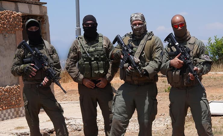 הגששים של חטיבת ההרים בגזרת הר דב