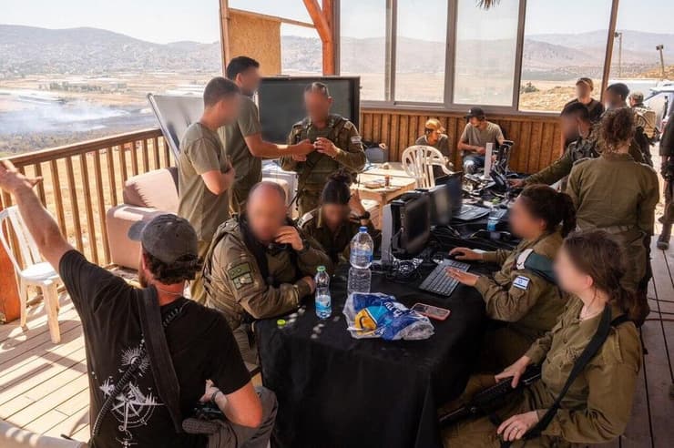 צילום: דובר צה"ל מח״ט השומרון הנכנס אל״ם ד׳ בסמוך ליישוב איתמר
