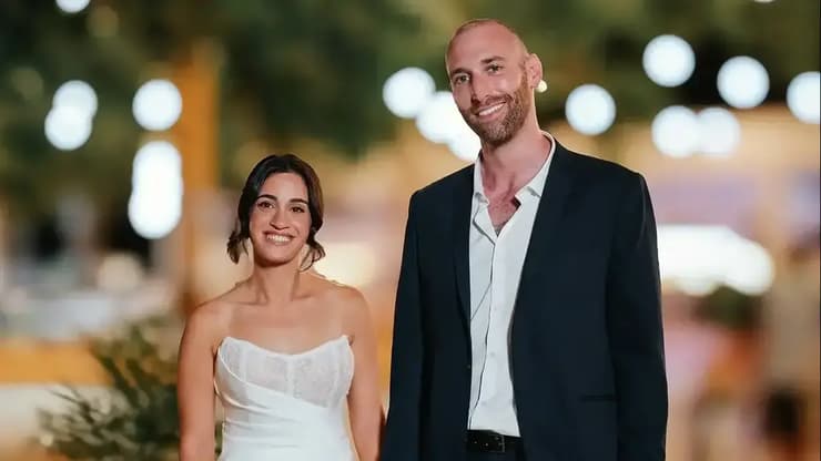 "מתי ראית שני חנונים על המסך מדברים ככה על סקס?". תומר ולייקי, מתוך "חתונה ממבט ראשון" (צילום: Flow Photographers) תומר ולייקי, מתוך "חתונה ממבט ראשון"