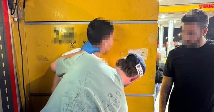 צילום: דוברות המשטרה מעצר החשודים בזריקת רימון ברמת גן