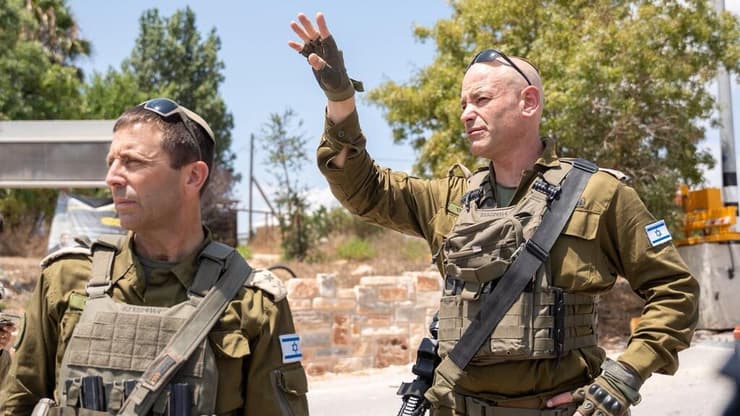 מפקד פיקוד מרכז אבי בלוט (צילום: דובר צה"ל) פעילות כוחות צה"ל ביו"ש