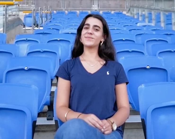שירה פרזם, נציגת מועצת התלמידים הארצית בירושלים (צילום: ירון שרון) שירה פרזם, נציגת מועצת התלמידים הארצית בירושלים