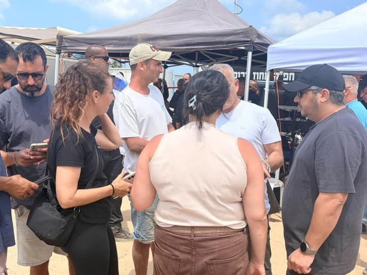 צילום: בראל אפריים חיפושים אחר יובל קוגן בן ה-4 באשקלון