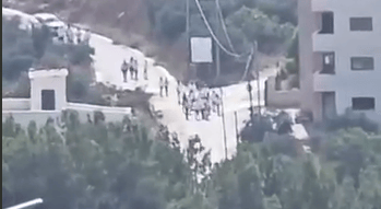 כ-20 מתנחלים נכנסים לכפר הפלסטיני תל, יום אחרי הפיגוע