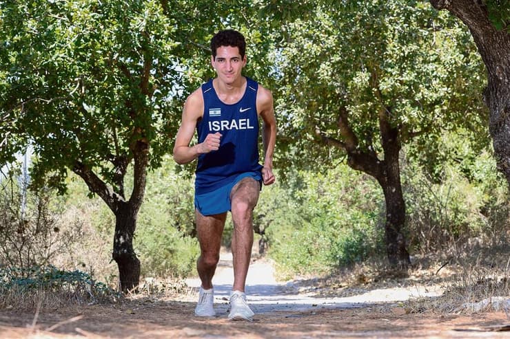 "רוצה להגיע לאולימפיאדה כרץ משמעותי". עברי (צילום: אלעד גרשגורן) מתן עברי