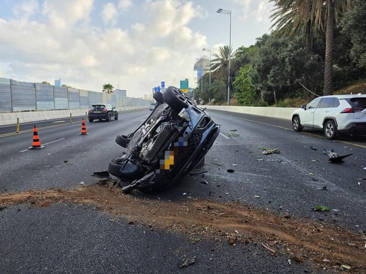 צילום: תיעוד מבצעי מד"א זירת התאונה