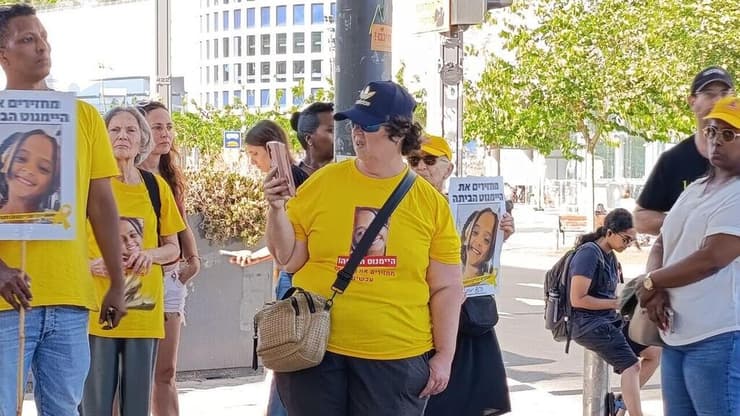 צילום: ליאור שרון הפגנה למען היימנוט קסאו בתל אביב