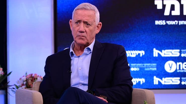 גנץ. "לא יעזור כלום" (צילום: יובל חן) ועידת הביטחון הלאומי של קבוצת "ידיעות אחרונות" בשיתוף המכון למחקרי ביטחון לאומי INSS