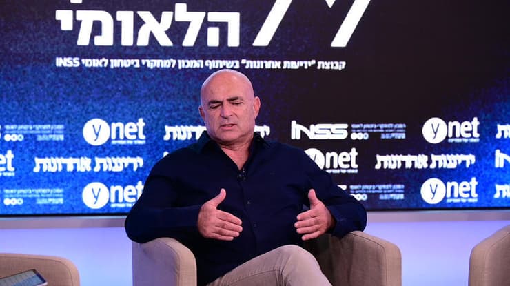 "לא אופטימיסטים ולא פסימיסטים - אנחנו ריאליסטים". משה דוידוביץ' (צילום: יובל חן) ועידת הביטחון הלאומי של קבוצת "ידיעות אחרונות" בשיתוף המכון למחקרי ביטחון לאומי INSS