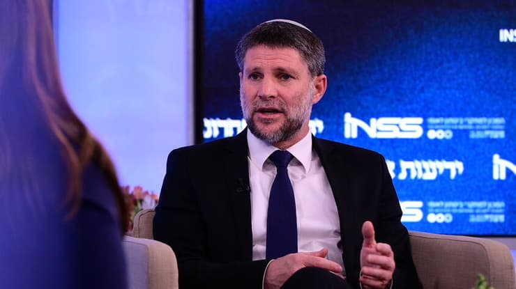 בצלאל סמוטריץ' (צילום: יובל חן) ועידת הביטחון הלאומי של קבוצת "ידיעות אחרונות" בשיתוף המכון למחקרי ביטחון לאומי INSS
