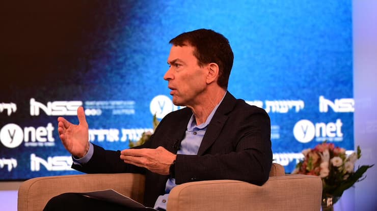 תוכנית בת 5 צעדים. תא"ל במיל' אוריון (צילום: יובל חן) ועידת הביטחון הלאומי של קבוצת "ידיעות אחרונות" בשיתוף המכון למחקרי ביטחון לאומי INSS