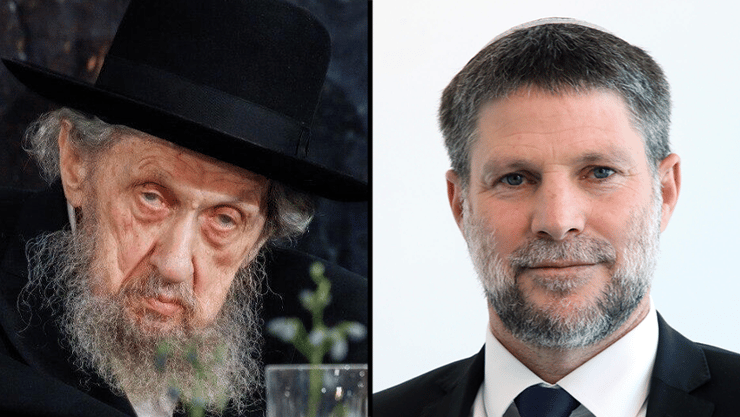 בצלאל סמוטריץ והרב דב לנדו