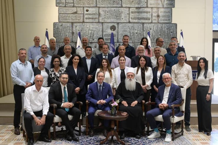 צוות המשימה הלאומי במפגש בבית הנשיא   