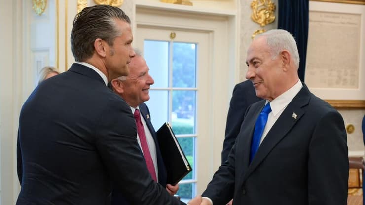 צילום: מעיין טואף/ לע״מ ראש הממשלה בנימין נתניהו נפגש עם נשיא ארה"ב דונלד טראמפ בבית הלבן