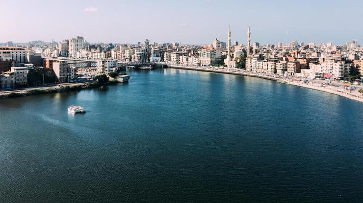 נמל דמיאט. ארכיון (צילום: SRStudio/shutterstock) נמל דמיאט DAMIETTA ב מצרים אילוס אילוסטרציה ארכיון גז פגיעה כטב"מים איראן
