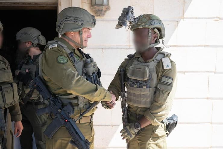 צילום: דובר צה"ל הרמטכ״ל בדרום לבנון